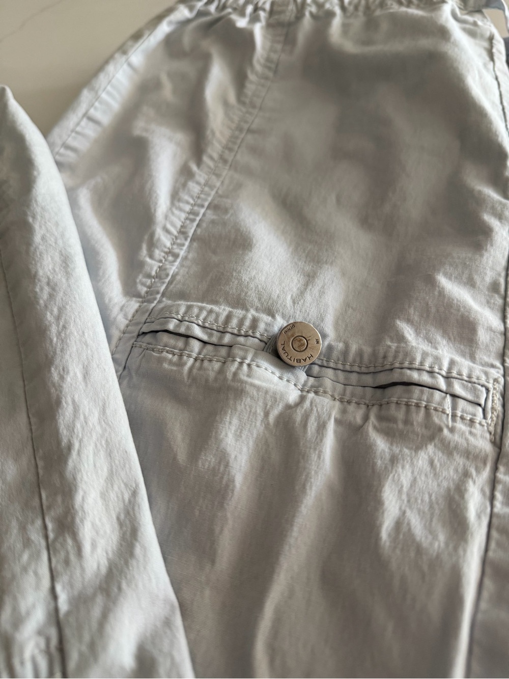 Habitual Light Gray Cargo Drawstring Pants - Picture 4 of 7